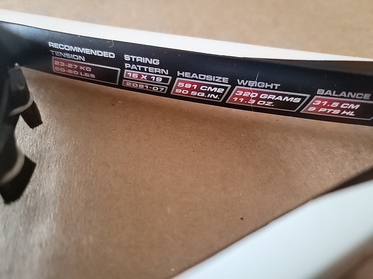 Wilson (K) Factor Six One 6.1 Tour 90 Federer 4 1/4 asian Edition