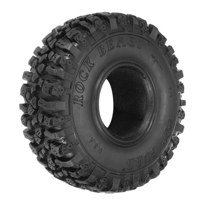 Crawler Tires, 1.7In Super Soft Sticky 1/10 RC Tyre Muddy Swamp Tires