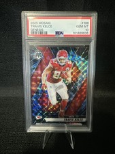 2025 Panini Mosaic- Travis Kelce Genesis Case Hit PSA 10
