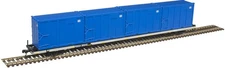 Atlas N Scale 85' Trash Container Flatcar/4 MSW Containers RSGX #30046