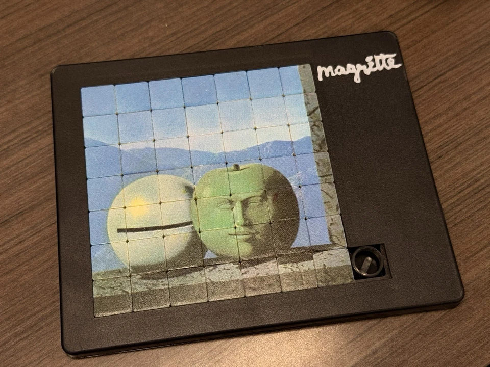 Rompecabezas de diapositivas artísticas Pussycat x7 MC Escher, Miró, Kadinsky, Magritte; hecho en Alemania Foto 3 de 4