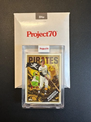 2021 Topps Project 70 Roberto Clemente #332 Base – Pirates Legend by Quiccs