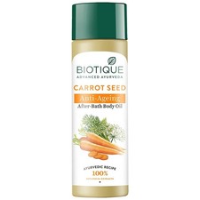 Biotique Carrot Seed Anti Aging After Bath Body Oil 120ml