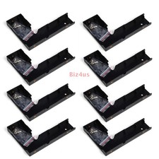 8PCS 00FC28 2.5" to 3.5" SSD/SATA Tray Caddy Adapter for HP 651314-001 w/Screws