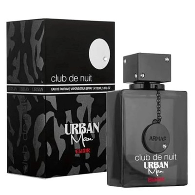 Armaf Club De Nuit Urban Man Elixir EDP Spray for Men 3.6oz (105ml)