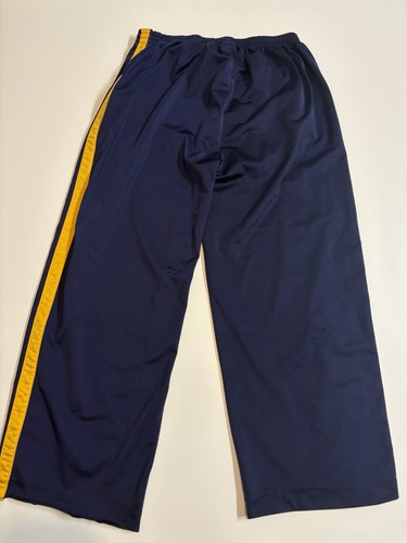 VTG Y2K Michigan Wolverines Pro Edge Sweat Pants Baggy SZ Large - Picture 3 of 5