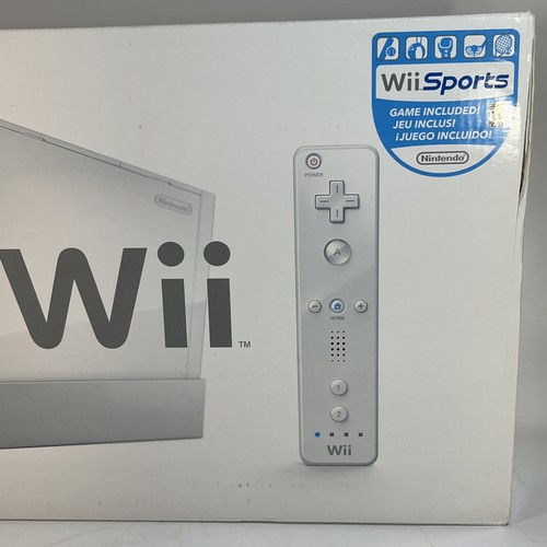 Nintendo Wii System Console Complete CIB NO Wii Sports Game Included RVL-001 USA - Picture 2 of 10