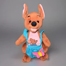1997 Mattel KANGA & Peek-A-Boo ROO 11" Plush Disney Pooh Vintage Stuffed Toy