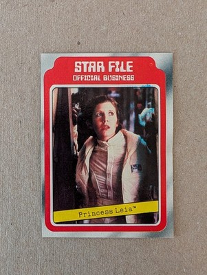 Princess Leia - 1980 Topps Star Wars: the Empire Strikes Back #3