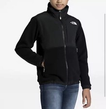 The North Face Girls XL Black Denali Fleece Insulated Full-Zip Jacket