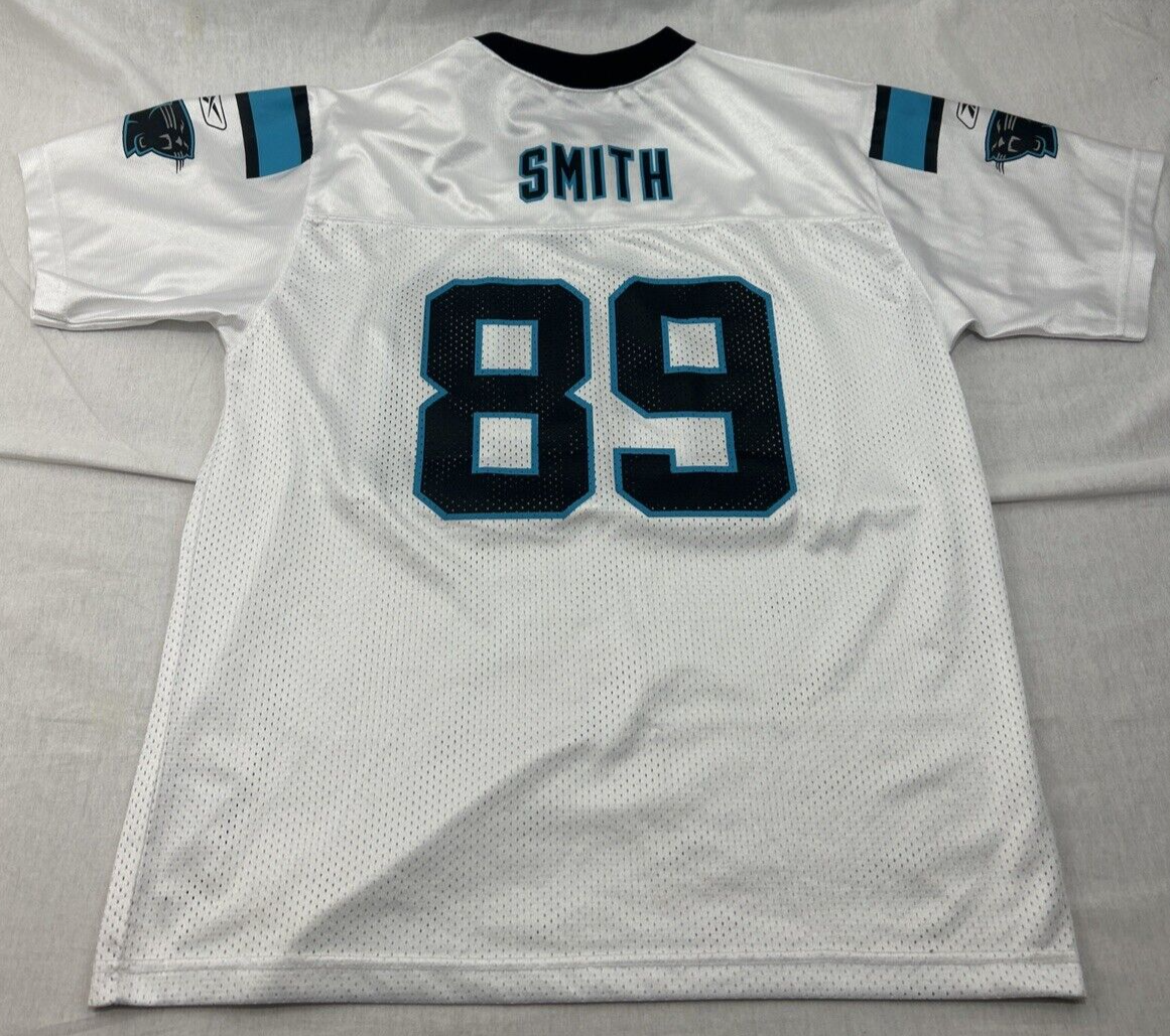 Carolina Panthers Smith 89 ユニフォーム サイズ52 Steve Smith #89 Reebok NFL Carolina Panthers Jersey White