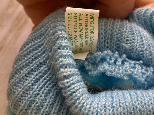 NWT New 1984 Cabbage Patch Slippers Boys Plaid Blue Fleece Size 11-12 Toddler - Picture 6 of 6