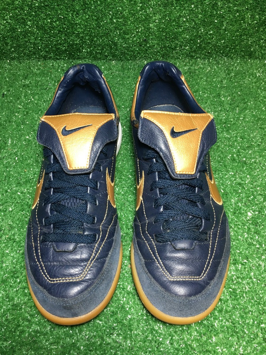 Elite 2007 Nike Air Legend Leather Tiempo II Indoor IC Gold