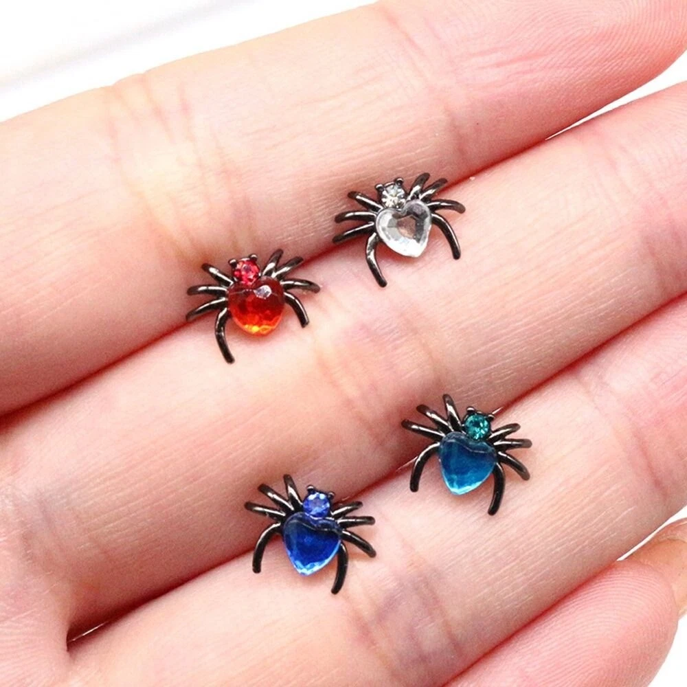 Spider clearance stud earrings