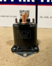 Genuine OEM Club Car 12 Volt Solenoid 1984-Up Club Car DS-Precedent Gas 1013609