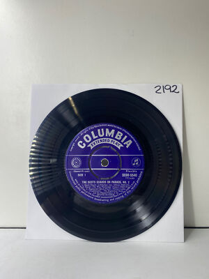 The Scots Guard on Parade No. 2 -Regimental Band of Scots Guards Single 7  Vinyl