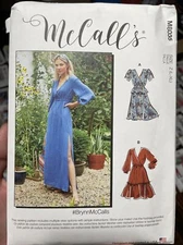 MCCALLS SEWING PATTERN M8035 BRYNN  DRESSES MISSES SIZES LARGE XLARGE UNCUT NEW