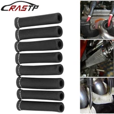 8X 2500° Spark Plug Wire Boots Protector Sleeve Heat Shield Cover For LS1/LS2