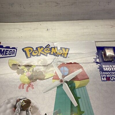 MEGA Pokemon Countryside Windmill with Action Figures, Building