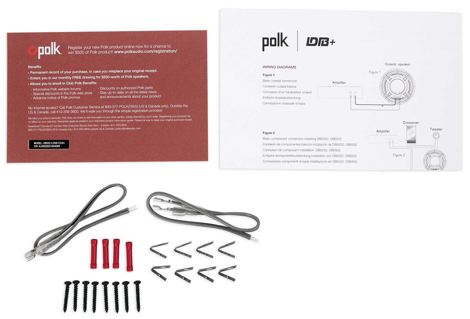 Комплект для замены задних динамиков 525 Polk Audio для Dodge Ram 25003500 2006-2009 годов выпуска