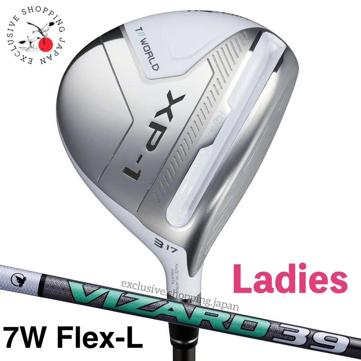 あなたにおすすめの商品 HONMA Tour 39 Vizard Women Ladies 7W Wood Fairway XP-1 World フェアウェイウッド