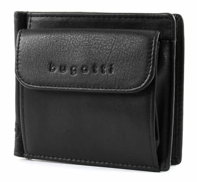 bugatti City Line RFID Dollarclip 8CC Geldklammer Geldbörse Schwarz