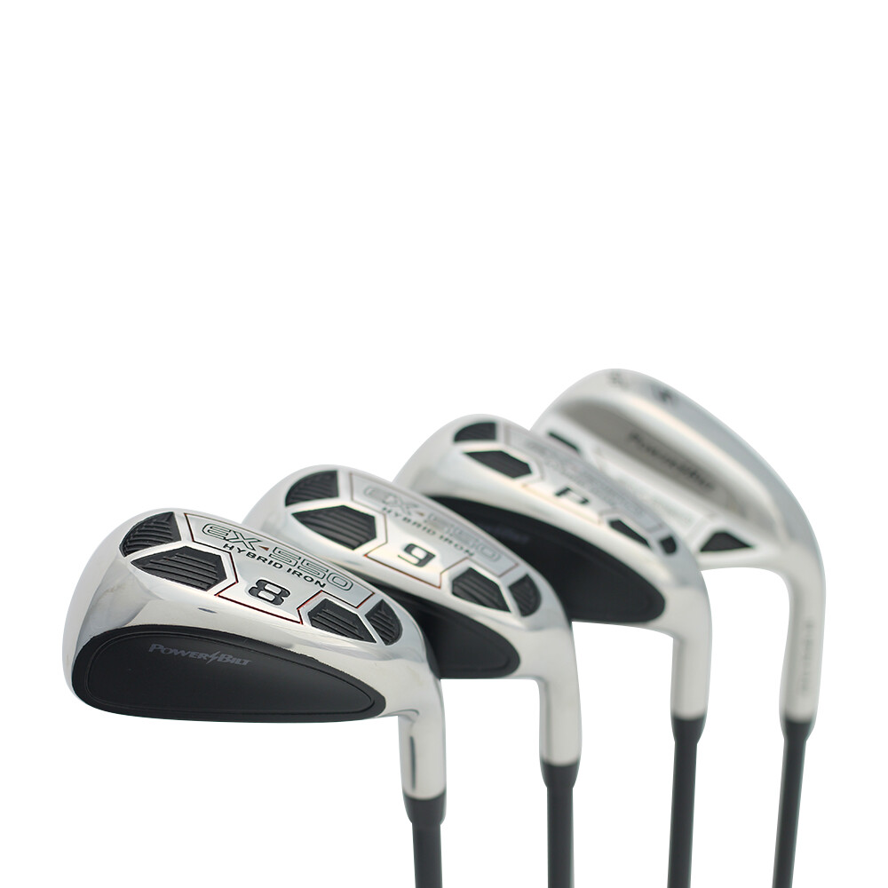 Men s Powerbilt Golf EX550 Hybrid Iron Set (8SW) Regular "R" Flex