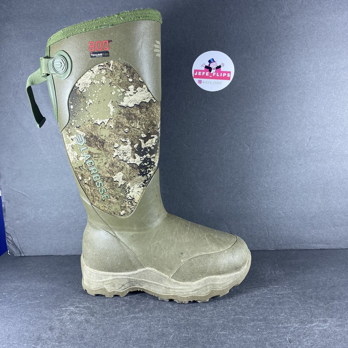 Alpha Agility Lacrosse Camo Rubber Boots Lacrosse Snake Boots For