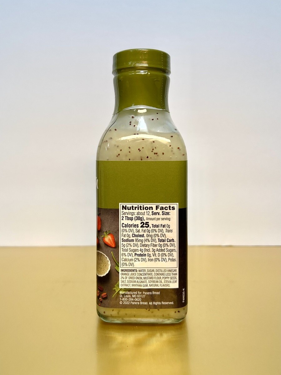 panera poppyseed dressing Panera Poppy Seed Salad Dressing, 12 Oz
