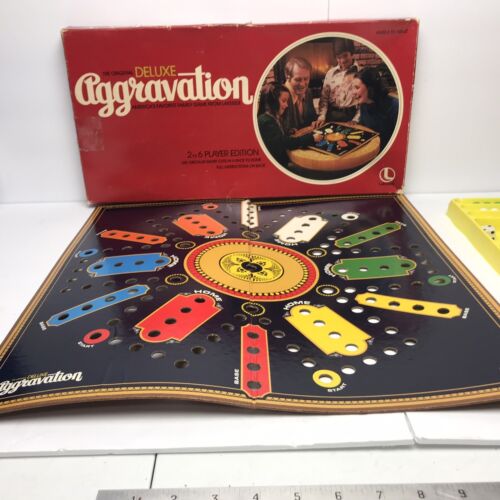 Aggravation Game Deluxe Party Edition Vintage 1977 By Lakeside #8321 Complete - Picture 3 of 7