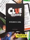 Replacement Clue Liars Edition Card (ONE CARD, Your Choice) - 2020