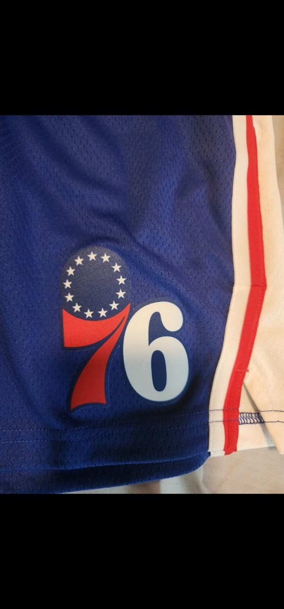 100% Authentic Philadelphia 76ers Nike NBA Authentics Game Shorts