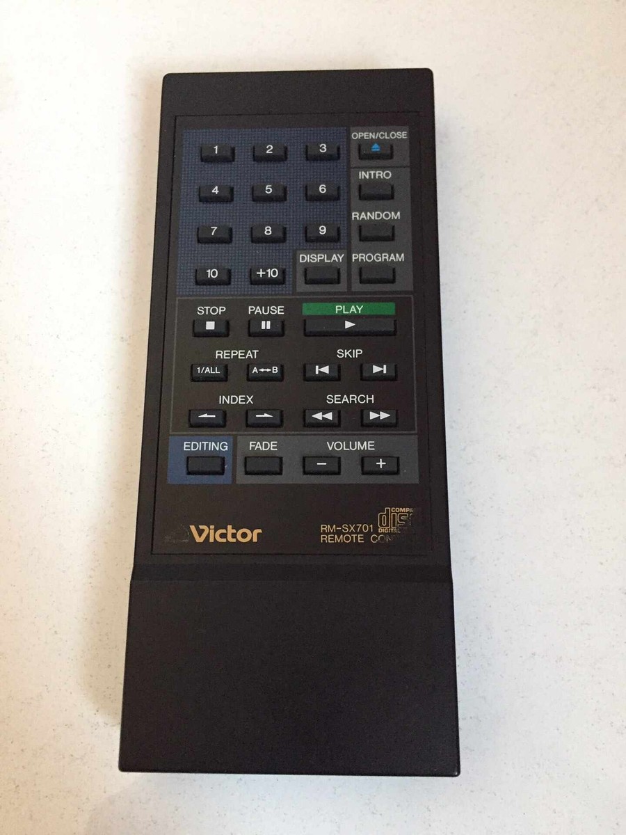 Original Victor/JVC CD Player XL-Z701 Remote Control RM-SX701 | eBay