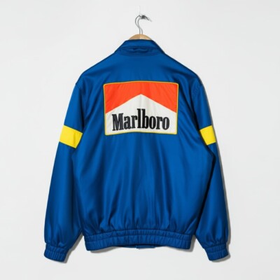 Men's blue and yellow Racing Jacket - Sleek and Sporty | eBay