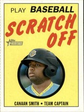 2020 Topps Heritage Minors 1971 Scratch Off #20 Canaan Smith RC Rookie 