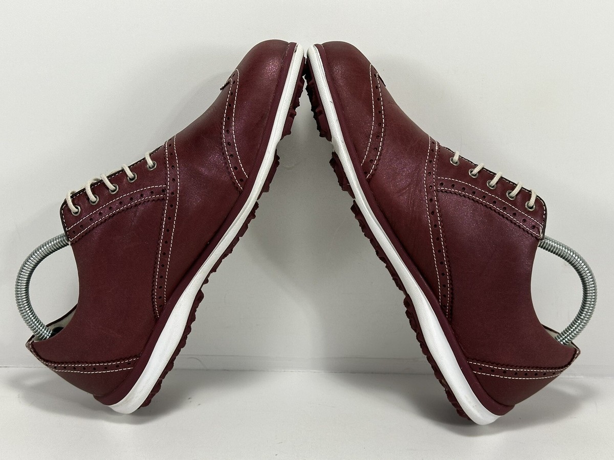 FootJoy FJ LoPro Collection Women's Burgandy Red Golf Shoes