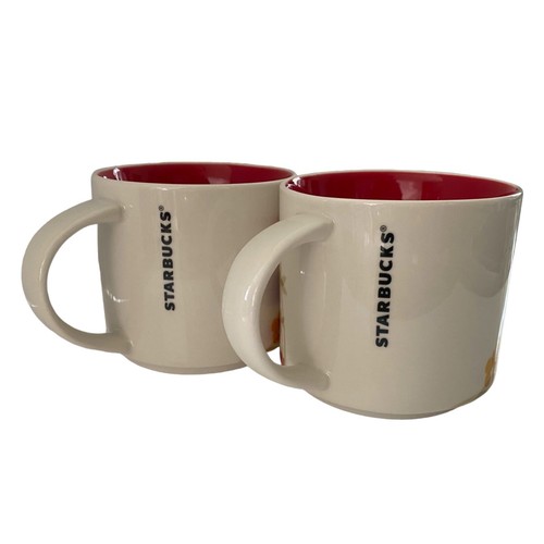 Pair of Starbucks 2015 You Are Here Collection Las Vegas Mug - Picture 4 of 7