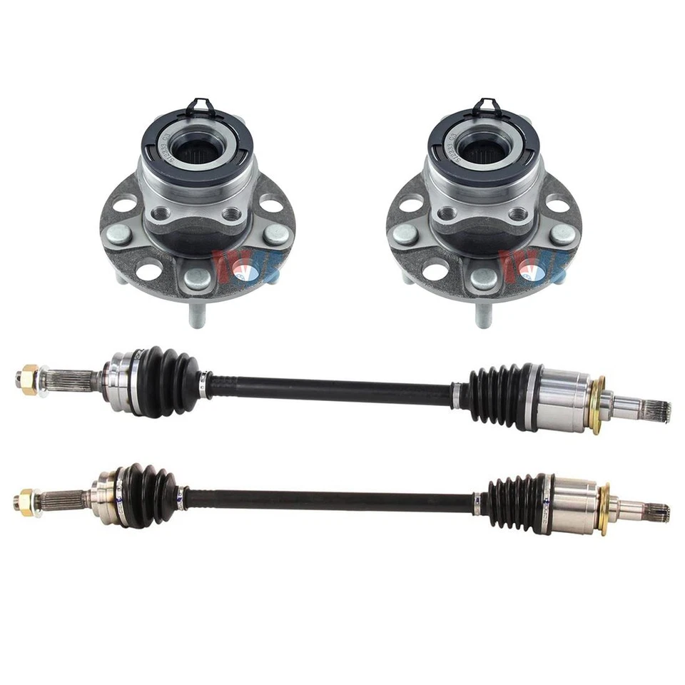 Se adapta a Jeep Compass 2007-2016 4 X eje CV conjunto de cojinete de rueda y buje Foto 2 de 4