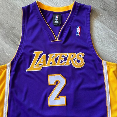 DEREK FISHER Los Angeles Lakers Authentic Jersey 40 Medium adidas