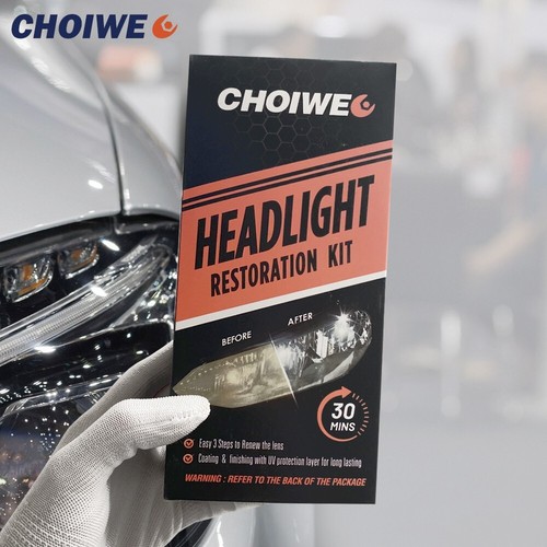 Headlight Restoration Kit Renewal With Protectant Fix Remove Buffer And Polish - Picture 4 of 10
