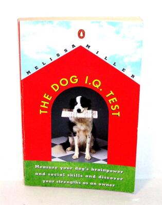 BOOK SB Animal Welfare League Benefit Pets Intelligence Dogs THE DOG IQ  TEST 9780140240207|