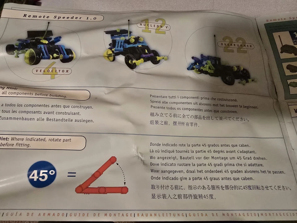 Robotix Remote Speeder Extra Parts Customizable Read - Image 4 of 4