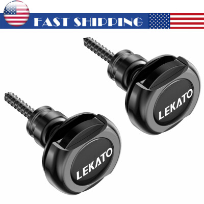 LEKATO Guitar Bass Strap Locks Super Button for Ukulele Electric Acoustic Guitar