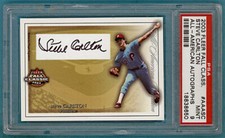 2003 Fleer Fall Classic Steve Carlton Auto Issue - #AAASC PSA 9! Phillies! POP 1