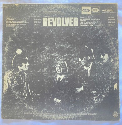REVOLVER by The Beatles, Vinyl LP, Mono August 1966 Capitol T-2576