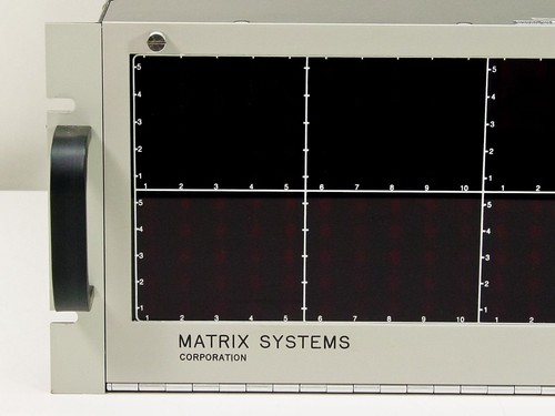Matrix Systems Corp Programmable Quad 5x10x2 Wire Switching System 12924 / 13021 - Picture 3 of 12