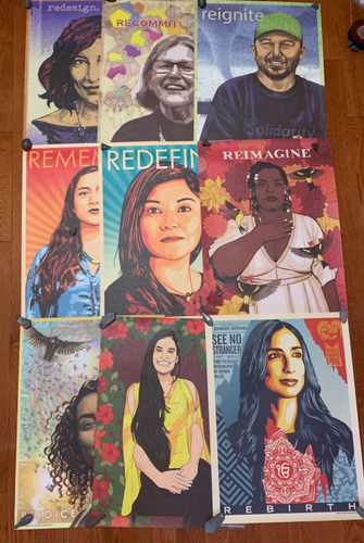 Set of 9 posters 18x24 (poster, print)