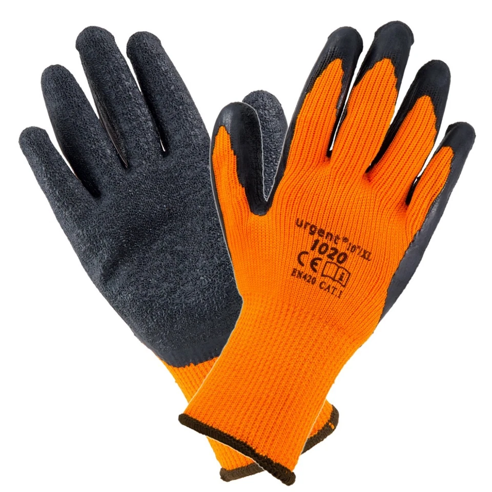 1 - 480 PAAR ARBEITSHANDSCHUHE WINTER URGENT 1020 GEFÜTTERT WARM HANDSCHUHE