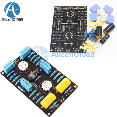 HIFI 12AX7 / 12AU7 Tube Preamplifier Preamp Board DIY Base On Marantz 7 Circuit