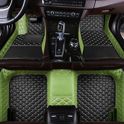 Custom Car Floor Mats All Weather Waterproof Interior Carpets Liners For Toyota@